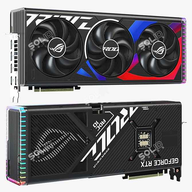 Asus ROG Strix RTX 4090 | 3D Model 3D model image 1