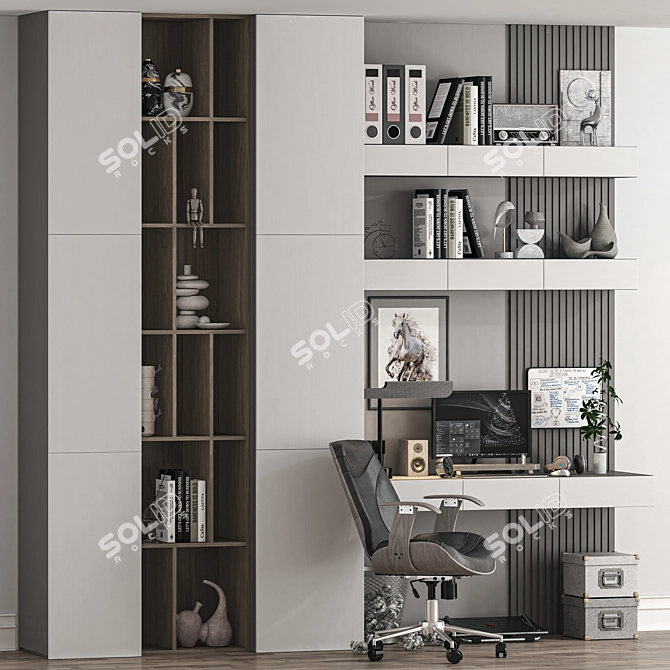 Office Tech Bundle: Superior Setup 3D model image 2