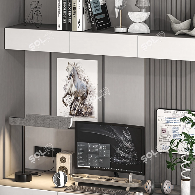 Office Tech Bundle: Superior Setup 3D model image 3