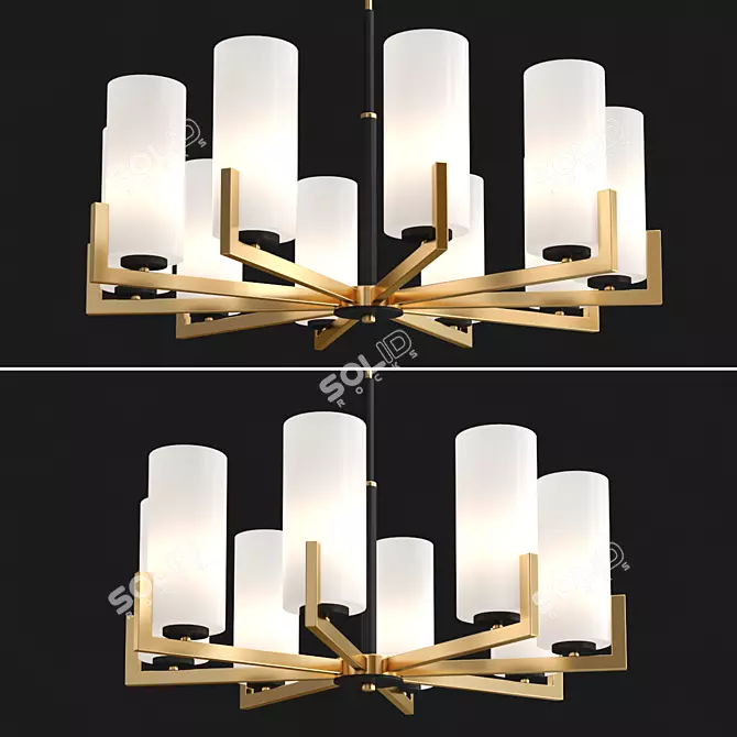 Maytoni Fortano MOD089PL Pendant Light 3D model image 2