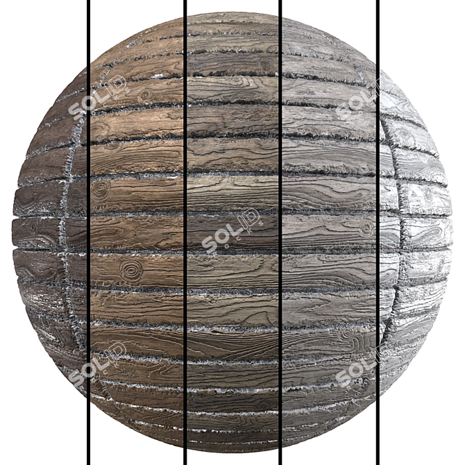 Wood Texture Set | 4K PBR 3D model image 1