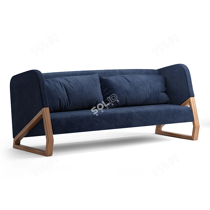 MELYO Zgrab 3-Seater Sofa 3D model image 3