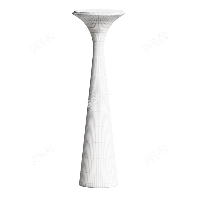 Modern Silhouette Drink Table 3D model image 2