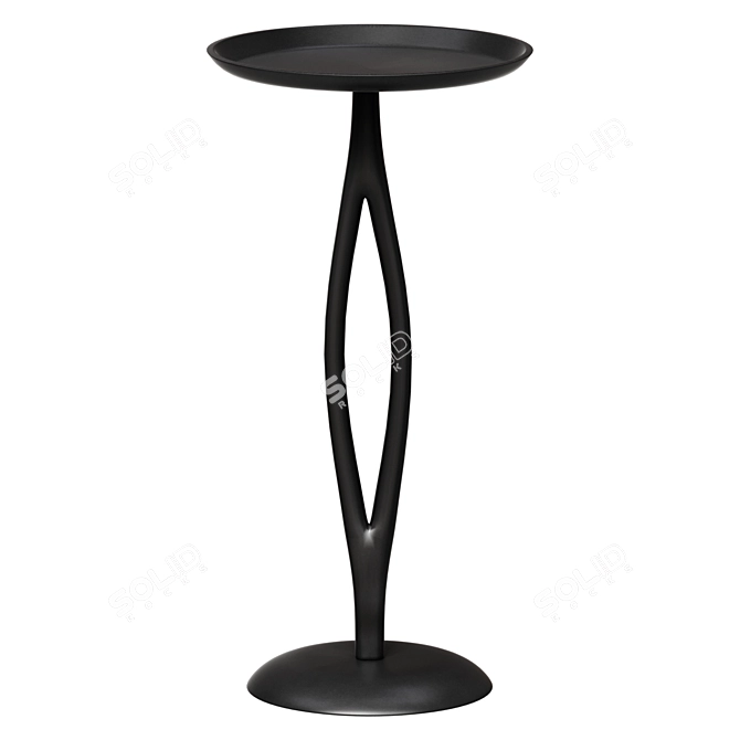 Sleek Sintra Drink Table 3D model image 1