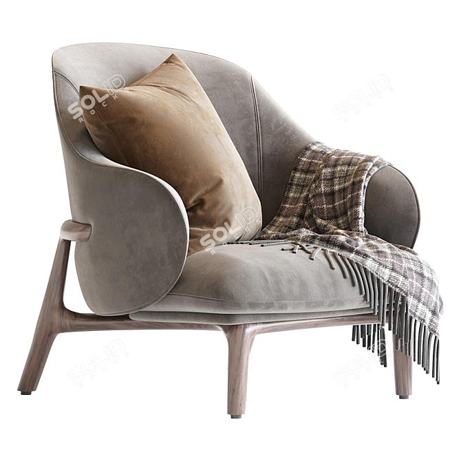 Handcrafted Artisan Mela 3D Model 3D model image 1