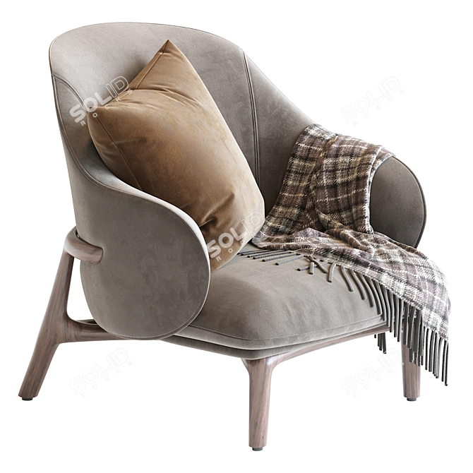 Handcrafted Artisan Mela 3D Model 3D model image 3