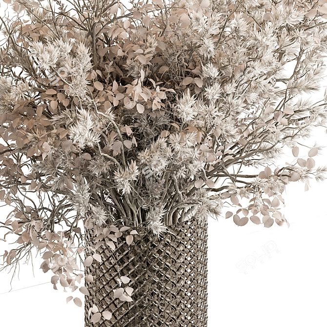 Title: Pampas 99 Dry Plants 3D model image 2