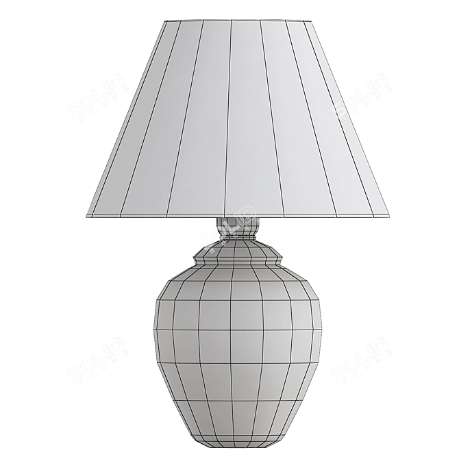 Decorative Lamp Model for VRay 3D model image 2