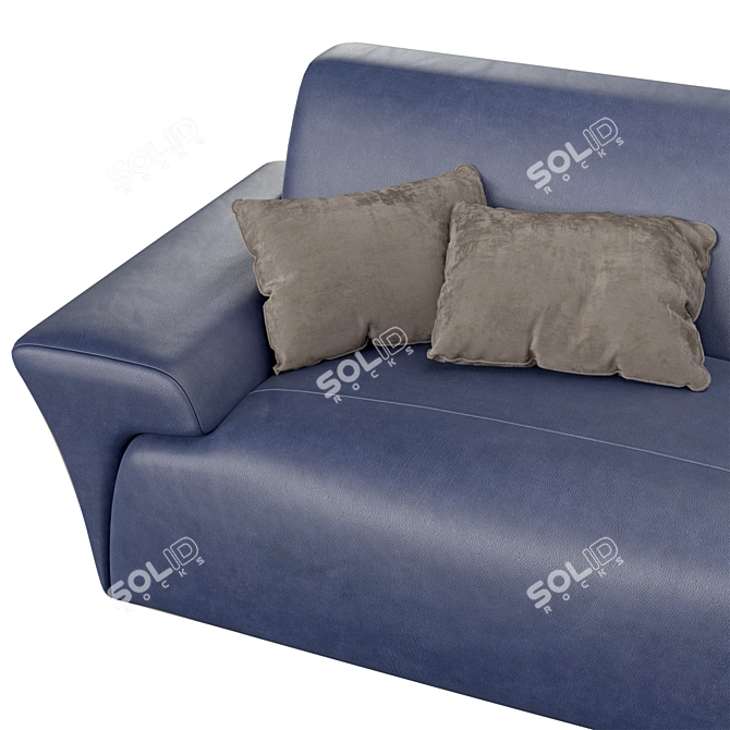 Blossoming Comfort Sofa: Fiordiloto Collection 3D model image 6