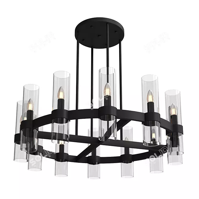 Contemporary Style Isla SL1237 3D model image 2