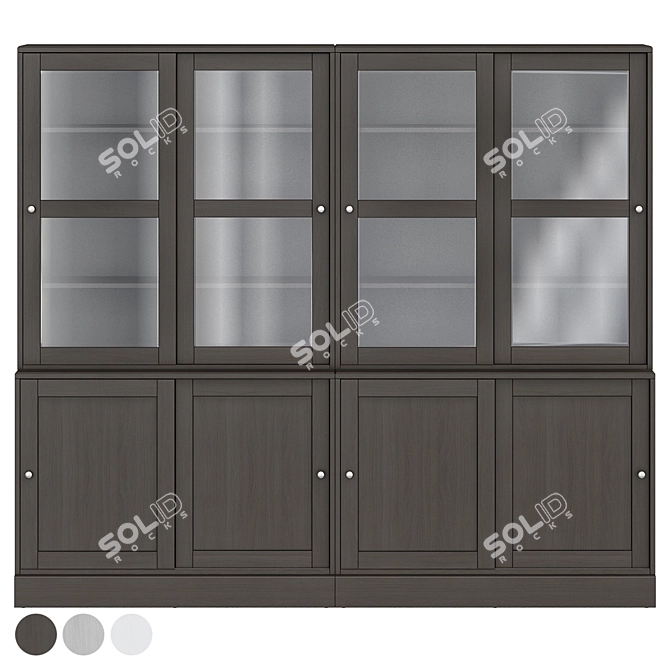 HAVSTA Sliding Glass Door Storage 3D model image 3