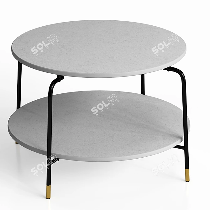 Heidi Coffee Table by Bergenson Bjorn 3D model image 3