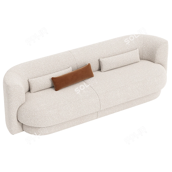 Ultimate Comfort Nege Sofa 3D model image 2