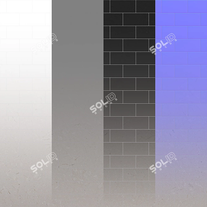 Seamless Stone Texture Pack 3D model image 2