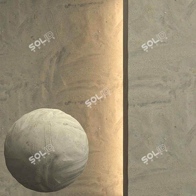 Seamless Texture Pack - Concrete 3D model image 1