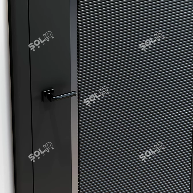 Modern Door Flexo Design Solution 3D model image 3