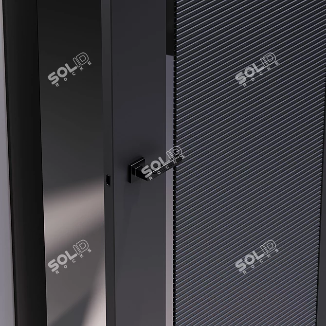 Modern Door Flexo Design Solution 3D model image 7