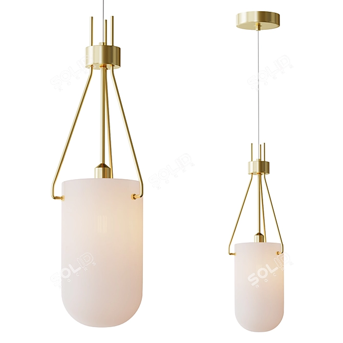 Modern Design Lamp Fixture "NOAM 3D model image 1