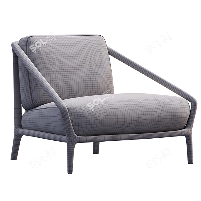 Contemporary Design Rive Droite Furniture 3D model image 4