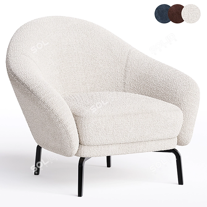 Bodema Giulia Armchair | 3D Render 3D model image 1