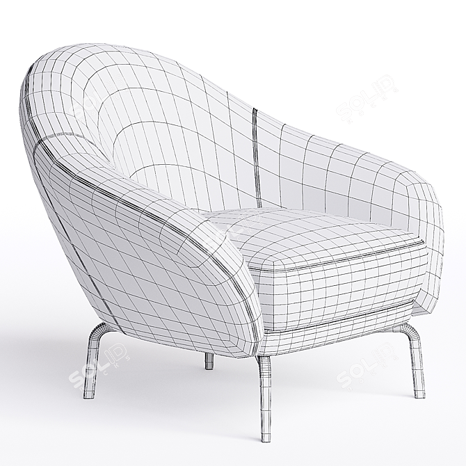 Bodema Giulia Armchair | 3D Render 3D model image 4