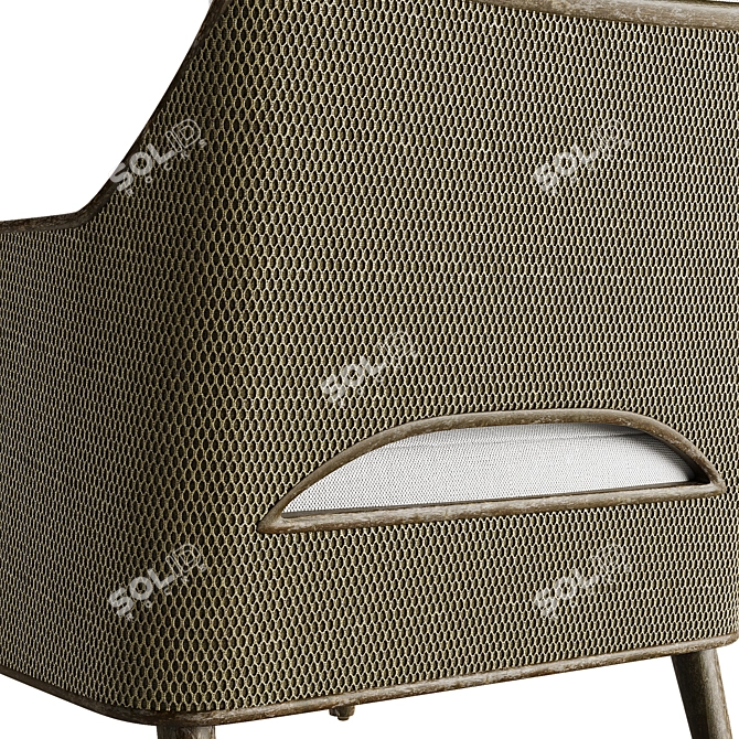 Avalon Modern Lounge Chair Model 3D model image 5