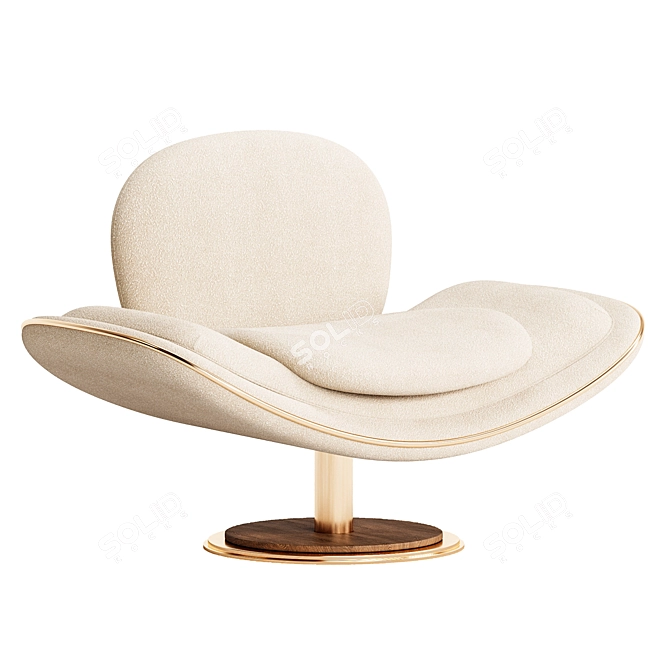 Modern Eddie Armchair for Sale 3D model image 1