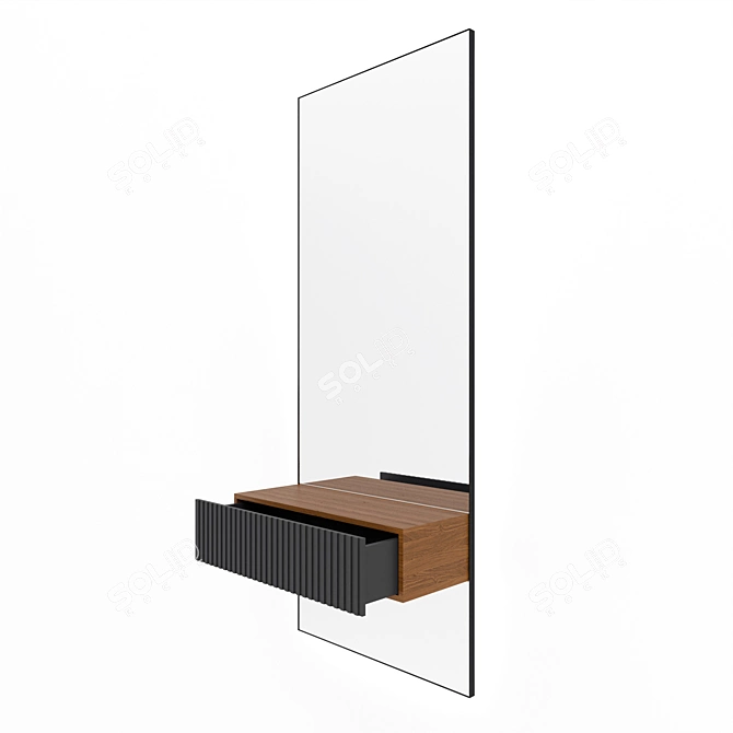 Illuminated Console Talon 25 Mirror 3D model image 1