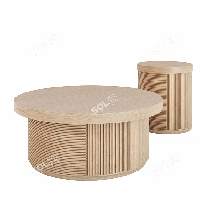  Avenla Coffee & Side Tables 3D model image 1