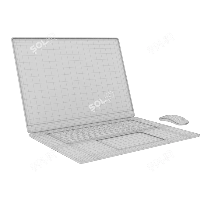  Quadro Microsoft Surface Laptop 3D model image 3