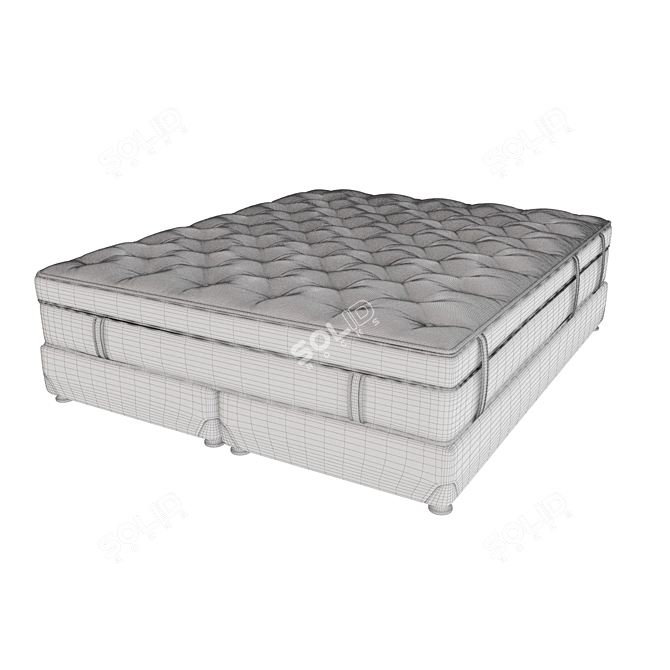 Grether & Wells LA Mattress 3D model image 3