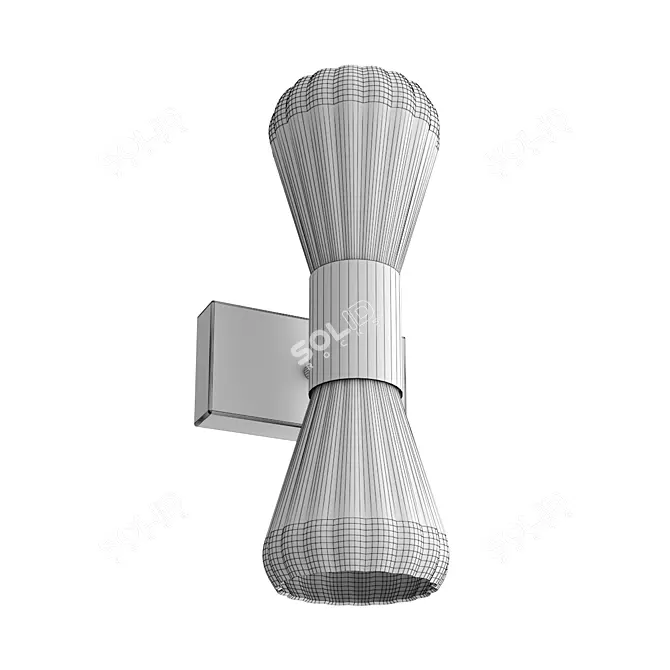 Elegant DIORI Sconce Light 3D model image 3