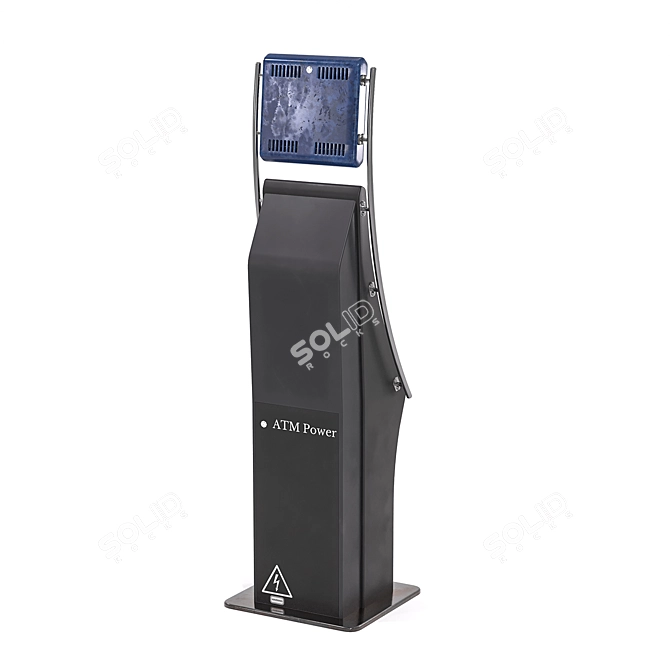 Compact Flash ATM Terminal 3D model image 3