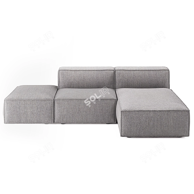 Davis Corner Sofa Cozy Gazes 3D model image 2