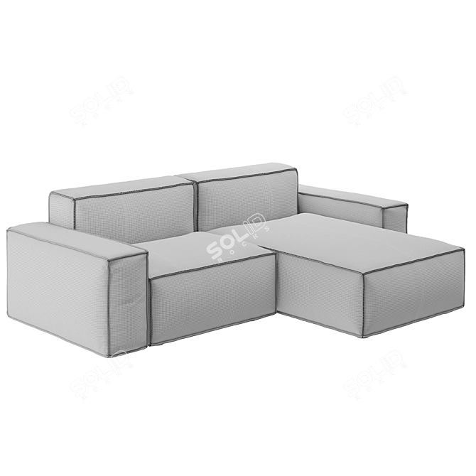 Cozy Corner Davis Sofa 3D model image 4