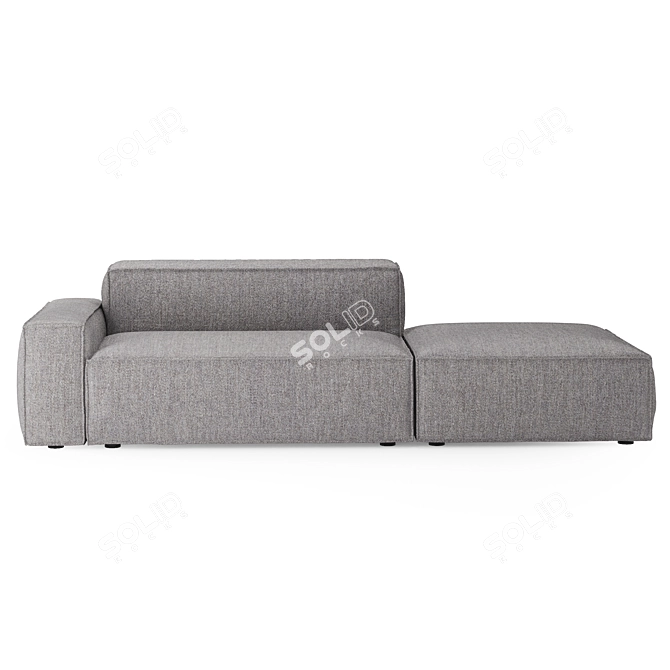Cozy Corner Sofa Davis, Deep 3D model image 2