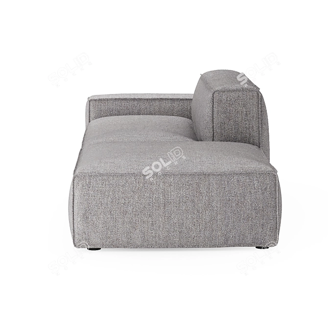 Cozy Corner Sofa Davis, Deep 3D model image 3