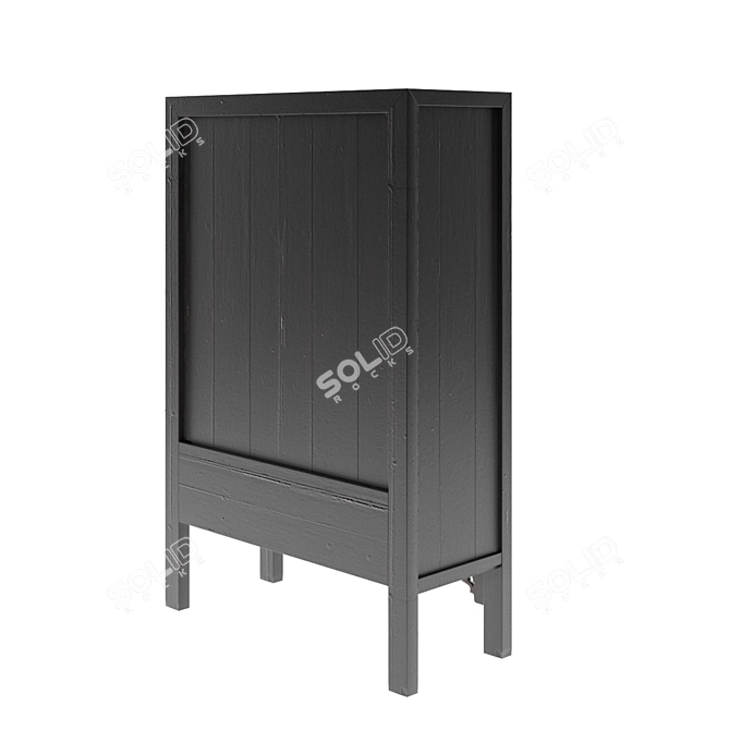 Chinese Antique Cabinet, V-Ray Rendered 3D model image 5