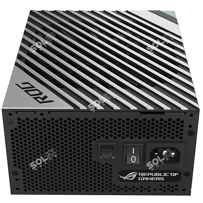 Asus ROG Thor Power Supply 3D model image 6