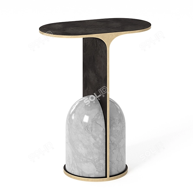 Modern Alto Side Table Design 3D model image 2