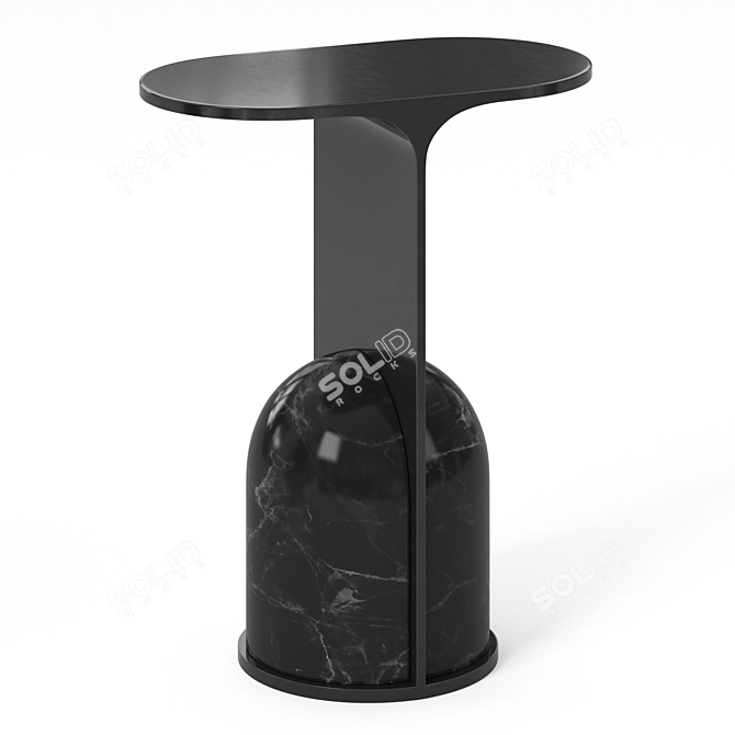 Modern Alto Side Table Design 3D model image 3