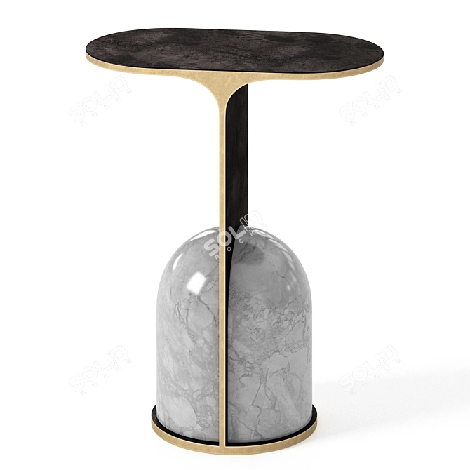 Modern Alto Side Table Design 3D model image 4