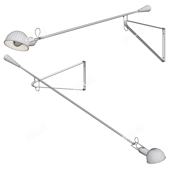 265 Chromatica Flos Wall Lamp 3D model image 4