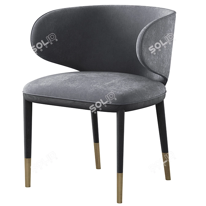 Petra A Chair by ENNE 3D model image 1