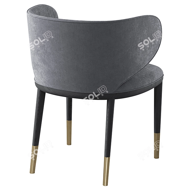 Petra A Chair by ENNE 3D model image 3