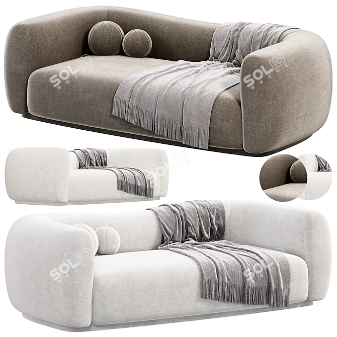 Modern ARTIPIECES KRAVI Sofa, 2015 3D model image 1