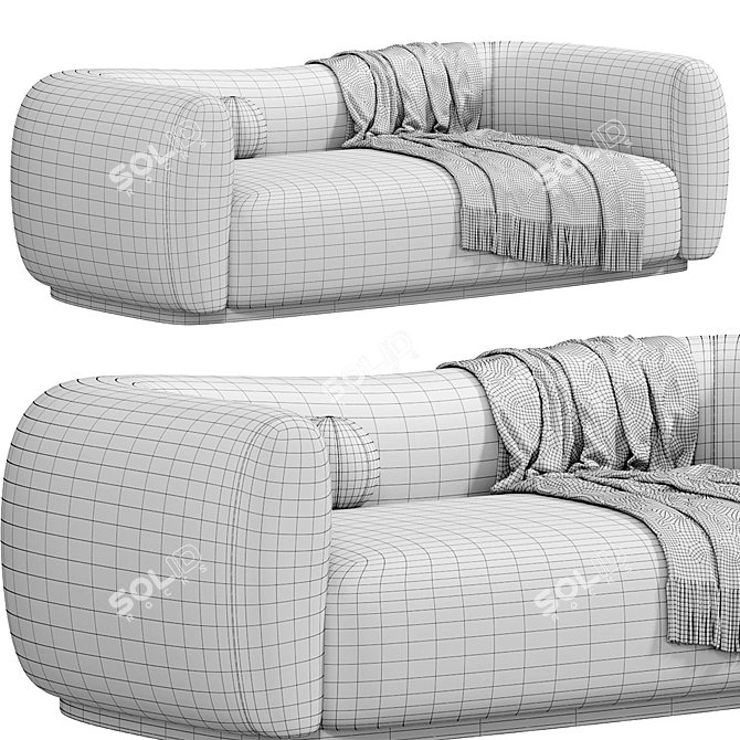 Modern ARTIPIECES KRAVI Sofa, 2015 3D model image 4