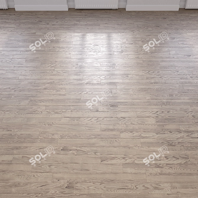 High-Quality 3D Wooden Floor 3D model image 3