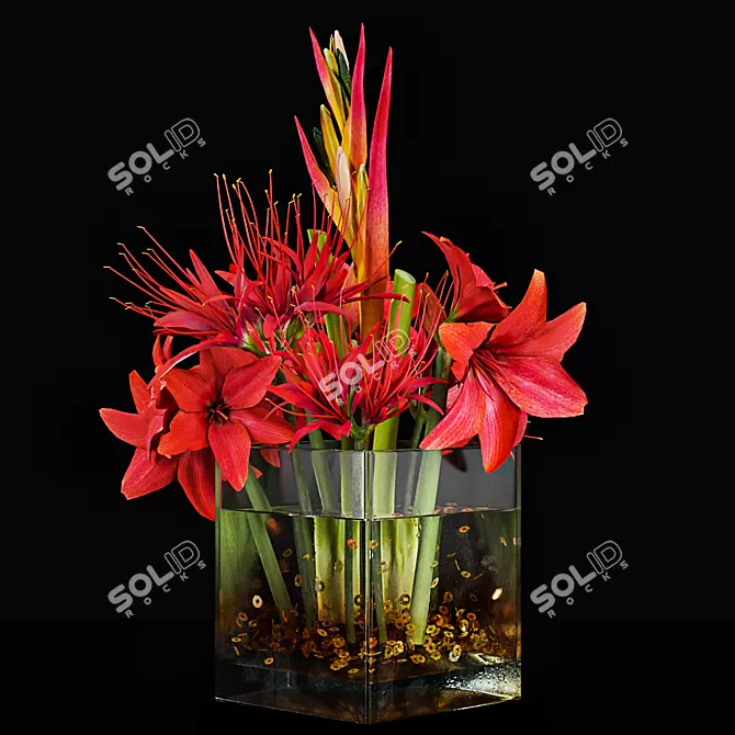 Botanical Delight 3D Model Landscaping 3D model image 2