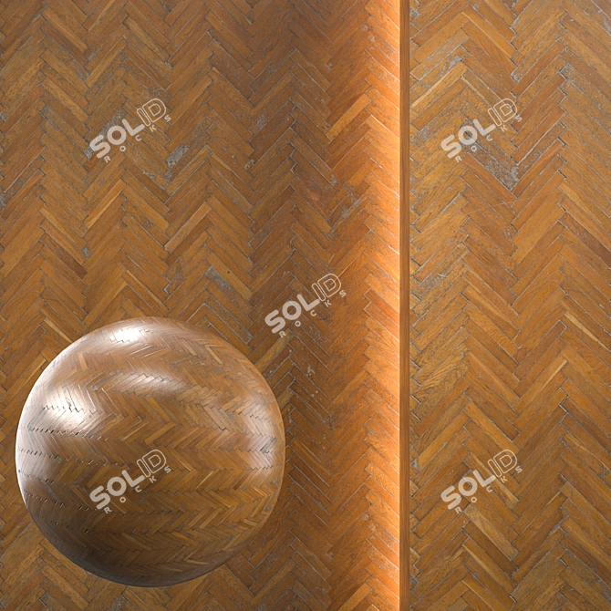 Seamless Wood Texture Pack 3D model image 1